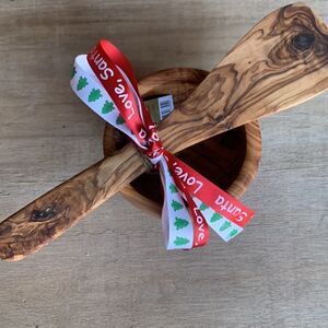 Olive Wood Bowl And Spatula Trader Joe’s